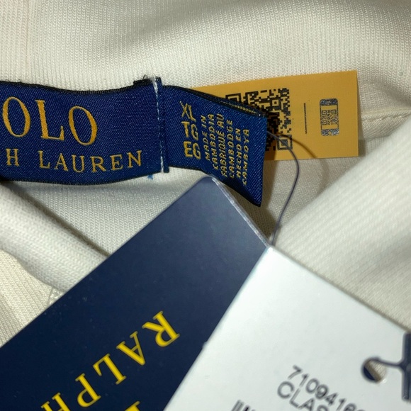Ralph Lauren Polo Cream Mens Hoodie Size XL - Picture 5 of 9